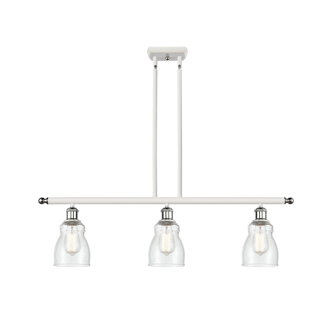 Innovations Ballston 516-3I-WPC-G394 Pendant Light - White and Polished Chrome