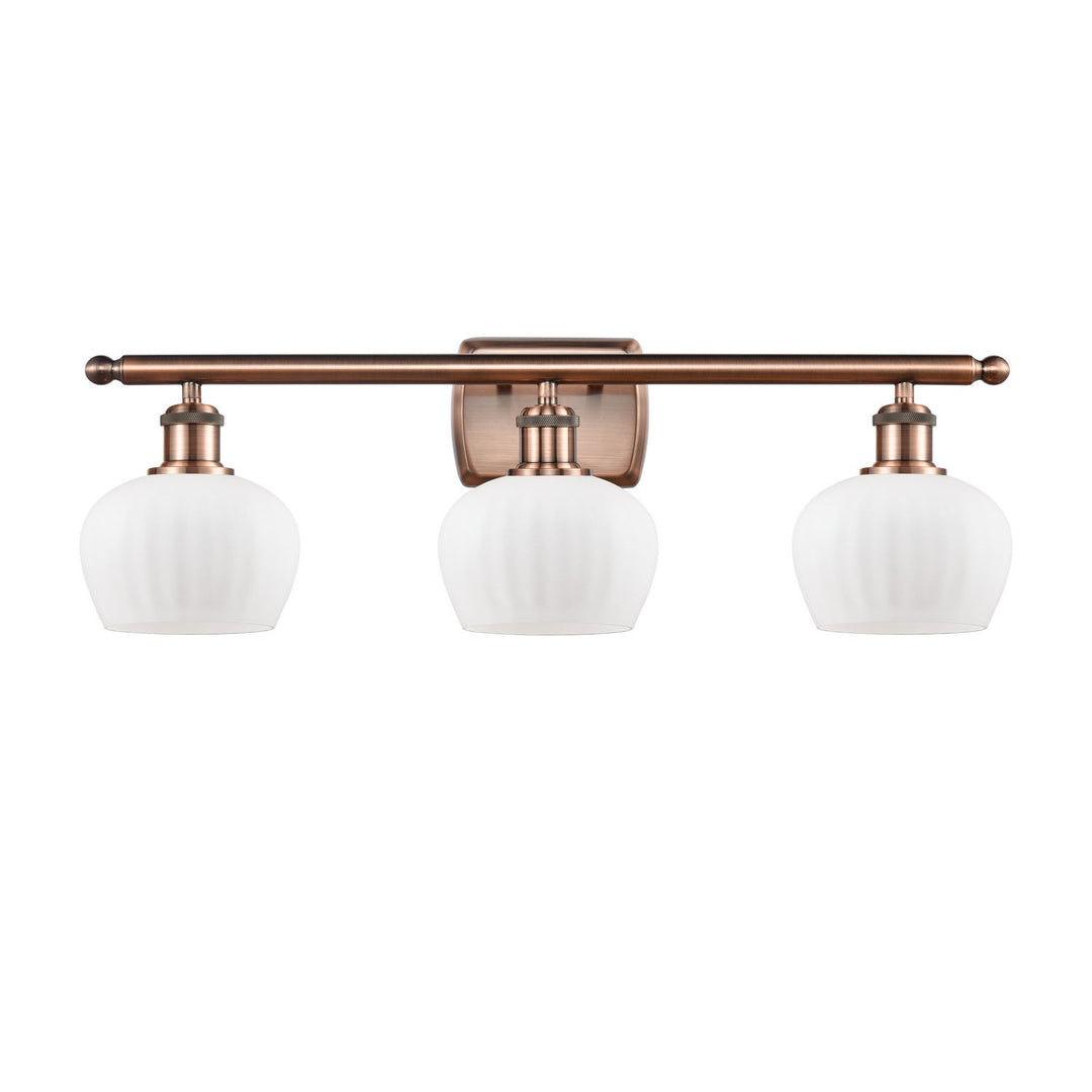 Innovations Ballston 516-3W-AC-G91 Bath Vanity Light 26 in. wide - Antique Copper