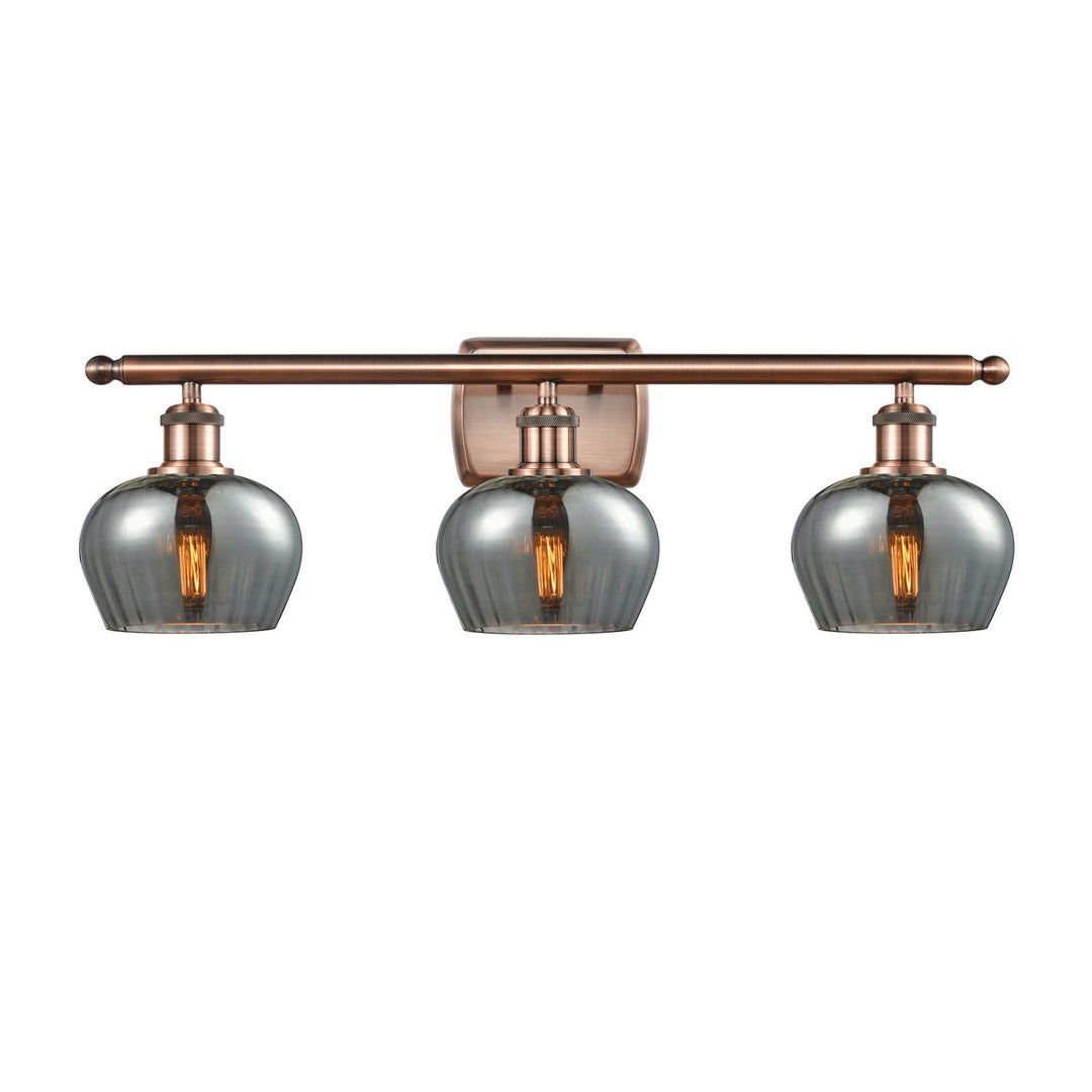 Innovations Ballston 516-3W-AC-G93 Bath Vanity Light 26 in. wide - Antique Copper