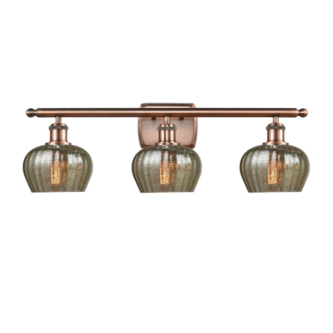 Innovations Ballston 516-3W-AC-G96 Bath Vanity Light 26 in. wide - Antique Copper