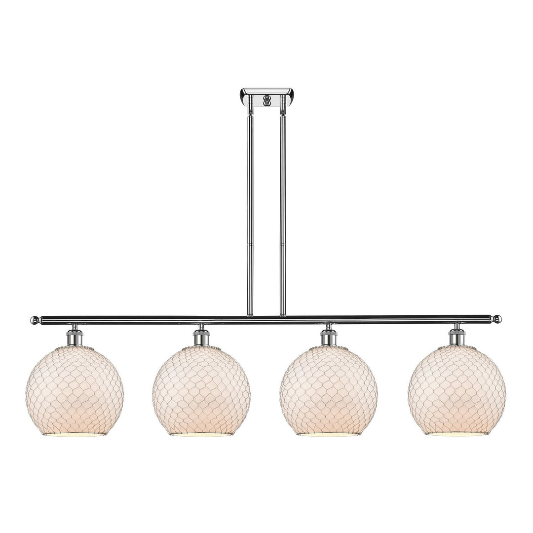 Innovations Ballston 516-4I-PC-G121-10CSN Pendant Light - Polished Chrome