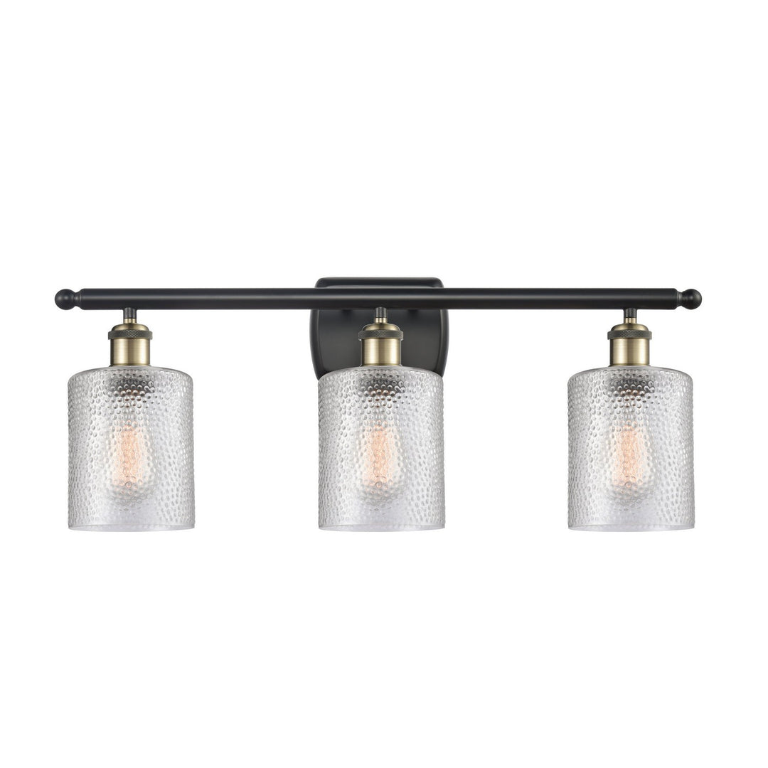 Innovations Ballston 516-3W-BAB-G112 Bath Vanity Light 26 in. wide - Black Antique Brass