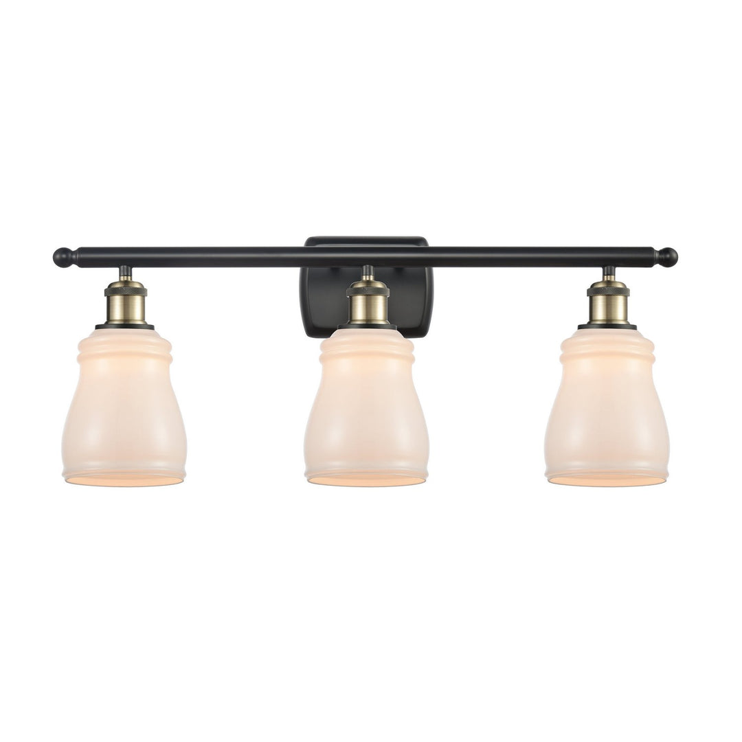 Innovations Ballston 516-3W-BAB-G391 Bath Vanity Light 26 in. wide - Black Antique Brass