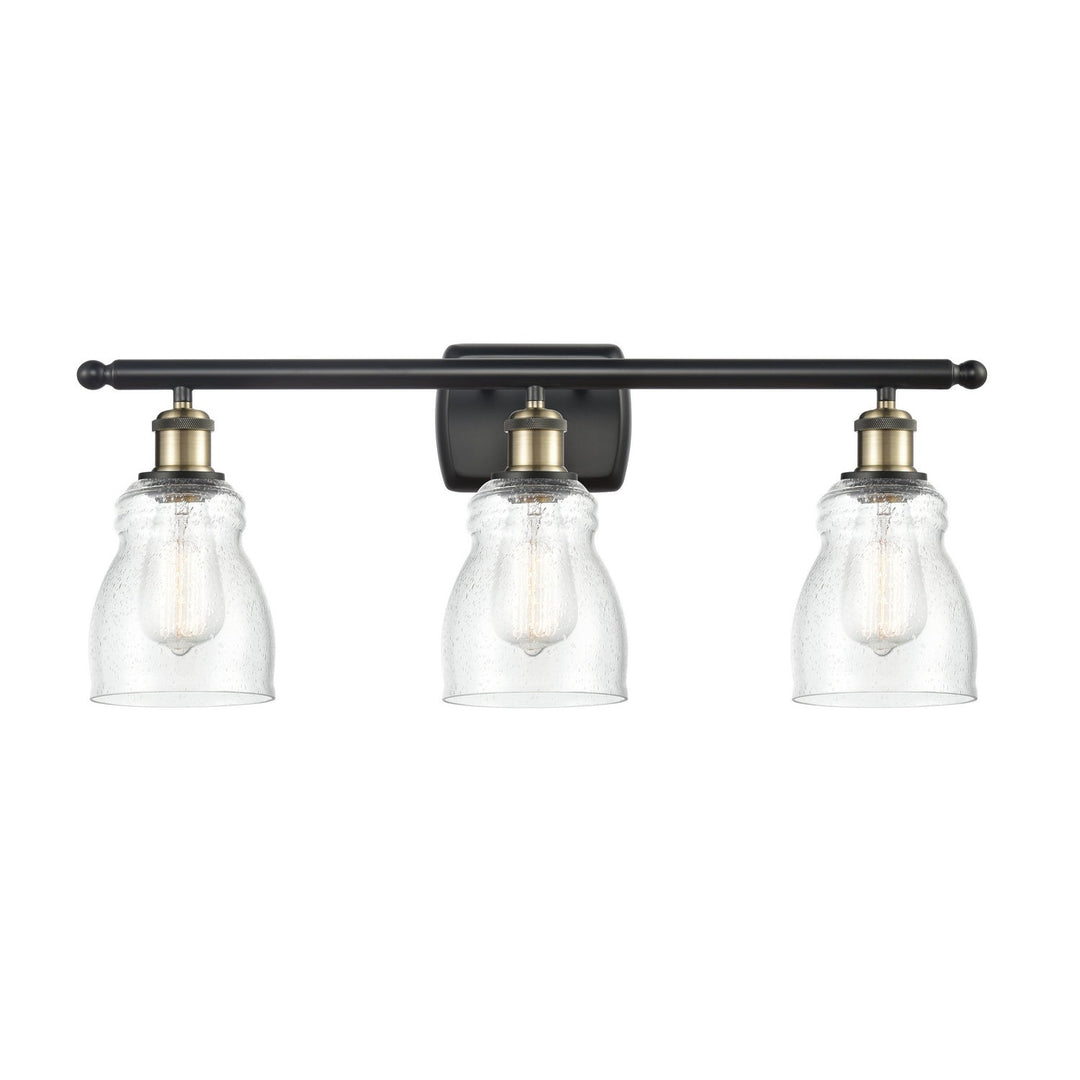 Innovations Ballston 516-3W-BAB-G394 Bath Vanity Light 26 in. wide - Black Antique Brass