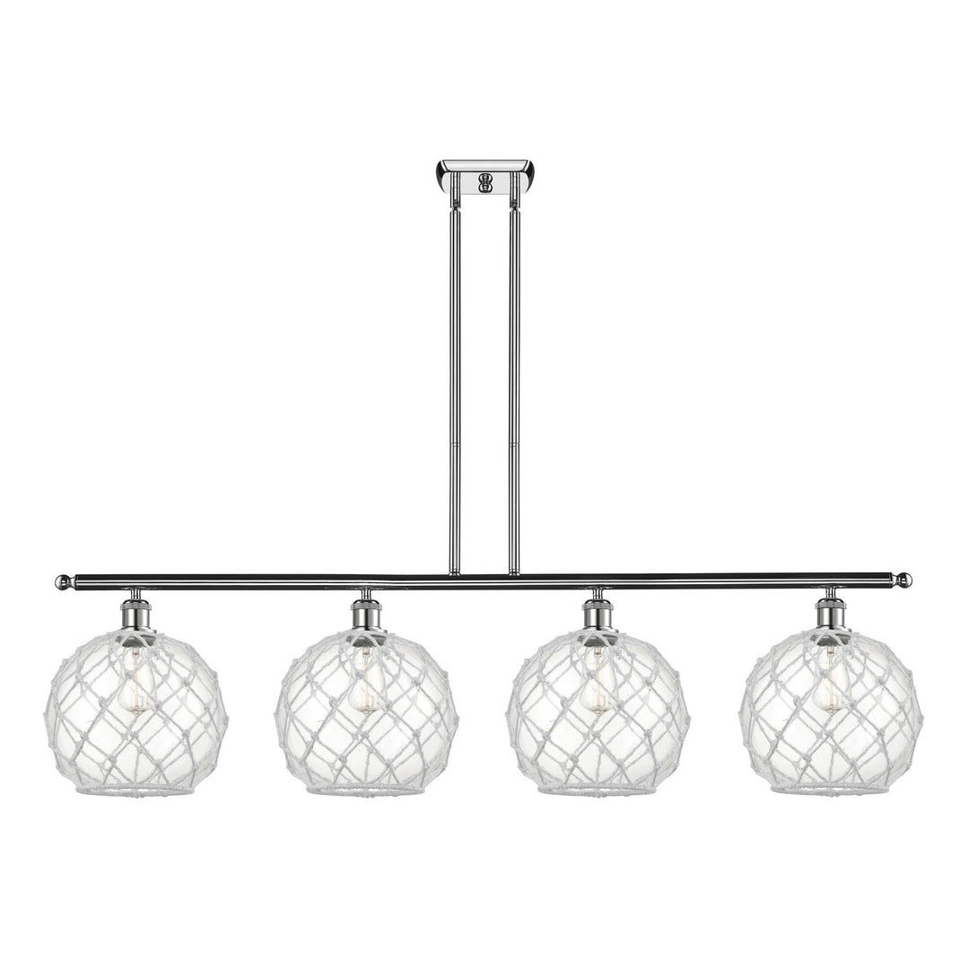 Innovations Ballston 516-4I-PC-G122-10RW Pendant Light - Polished Chrome