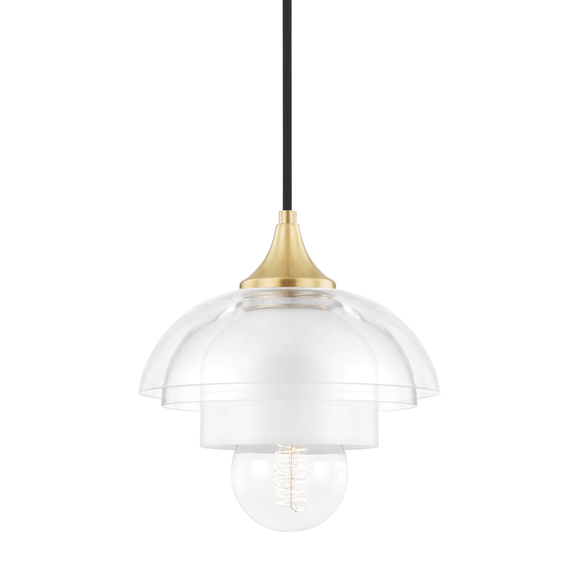 Mitzi Ruby H429701-AGB Pendant Light - Aged Brass