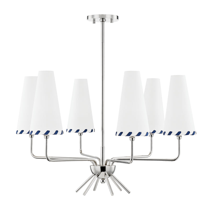 Mitzi Cassie H436806-PN Chandelier Light - Polished Nickel