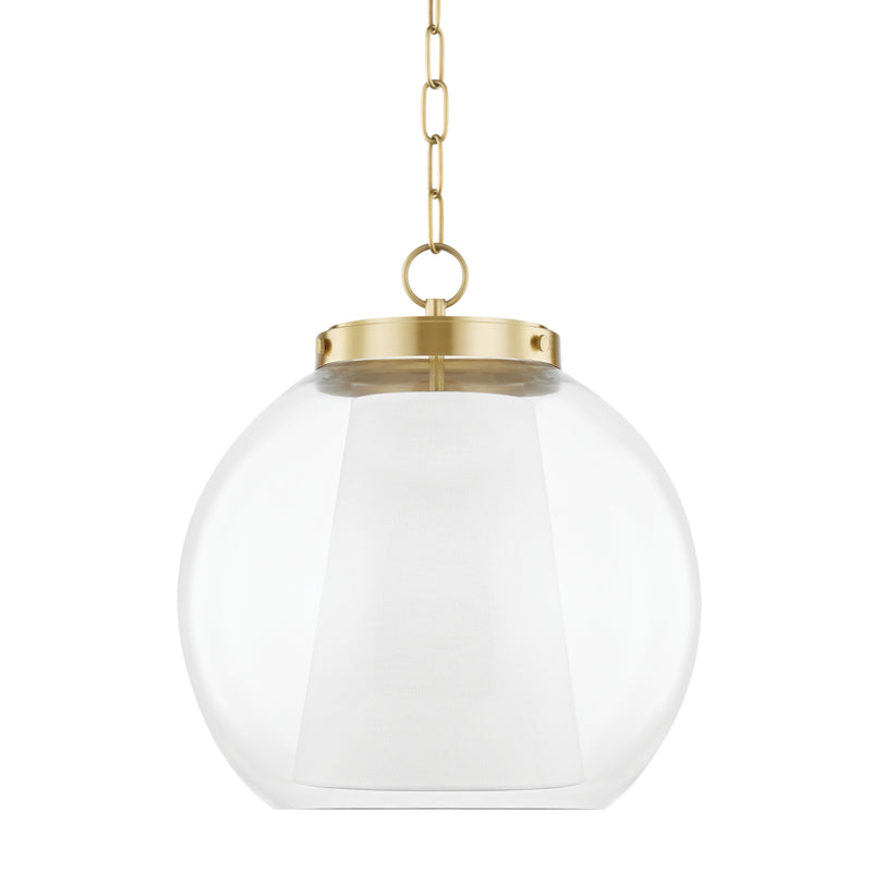 Mitzi Sasha H457701L-AGB Pendant Light - Aged Brass