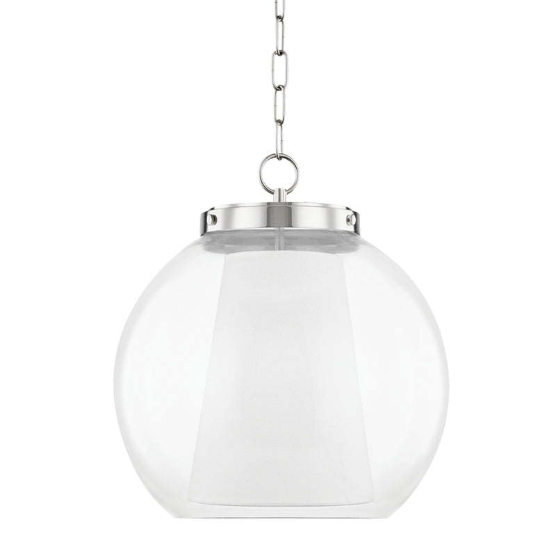 Mitzi Sasha H457701L-PN Pendant Light - Polished Nickel