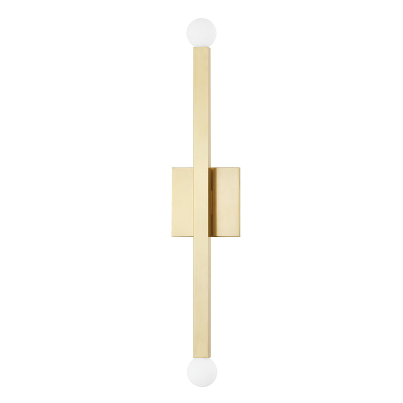 Mitzi Dona H463102-AGB Wall Sconce Light - Aged Brass