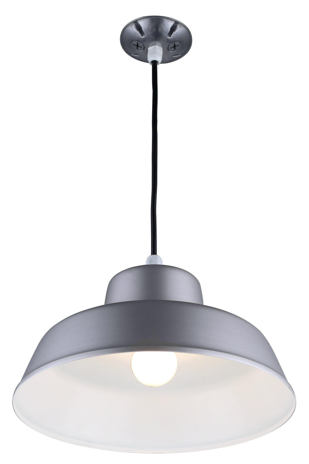 Canarm Lighting BL14CL Barn Light One Light Barn Light Outdoor Gray