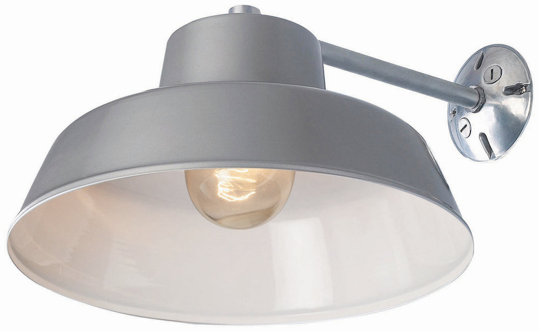 Canarm Lighting BL14CWS-O  Barn Light Outdoor Gray - Aluminum