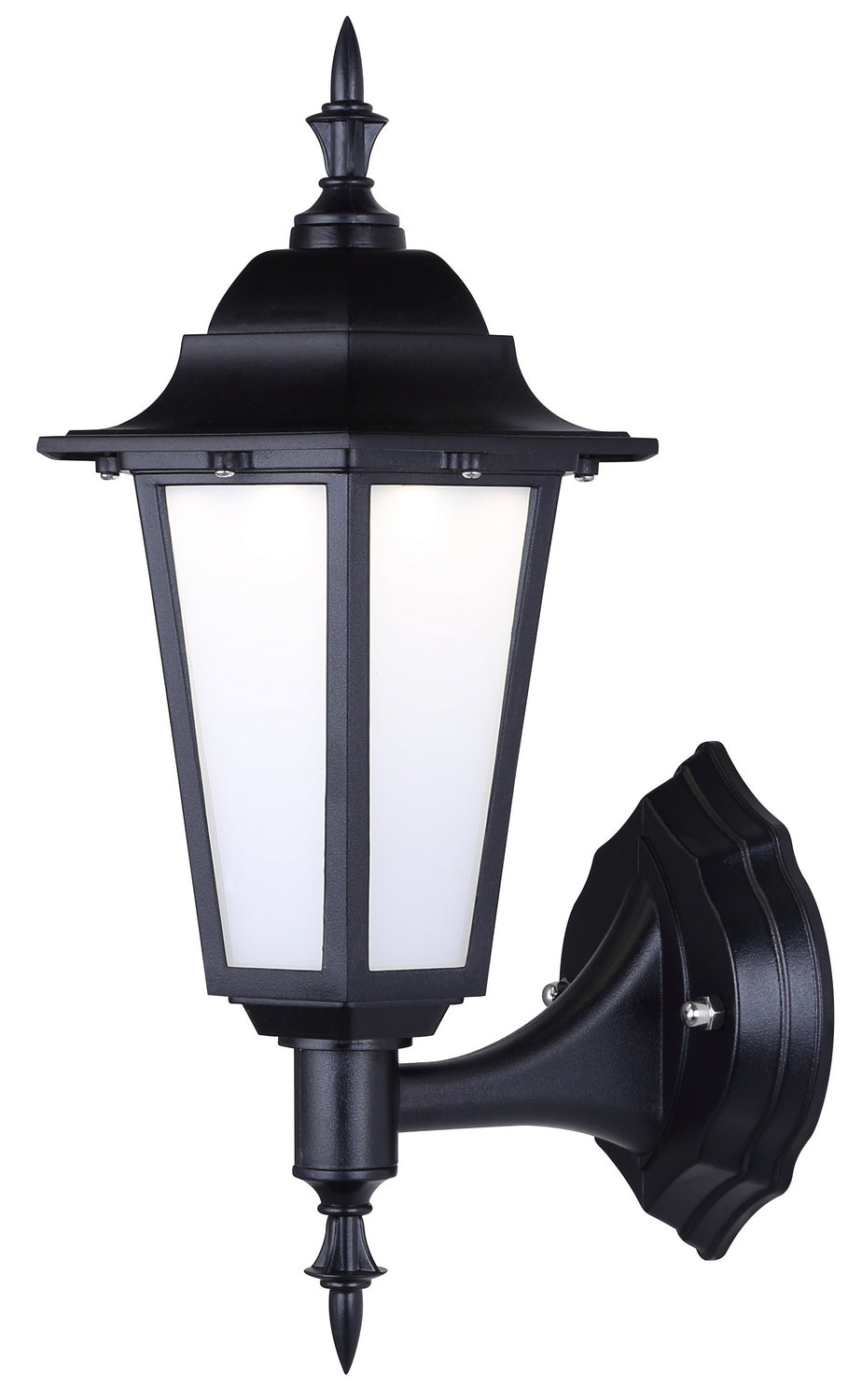 Canarm Lighting BRWL-SH10T-N-BK Outdoor Led Outdoor Lantern Outdoor Black