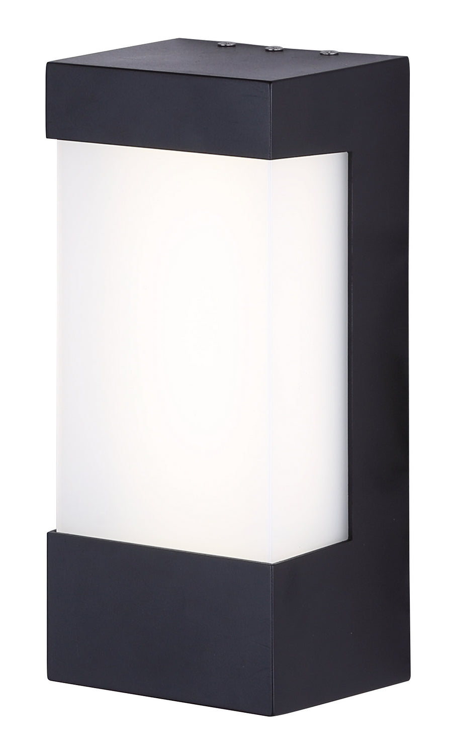 Canarm Lighting BRWL-SQ6W-N-BK Modern Outdoor Outdoor Black
