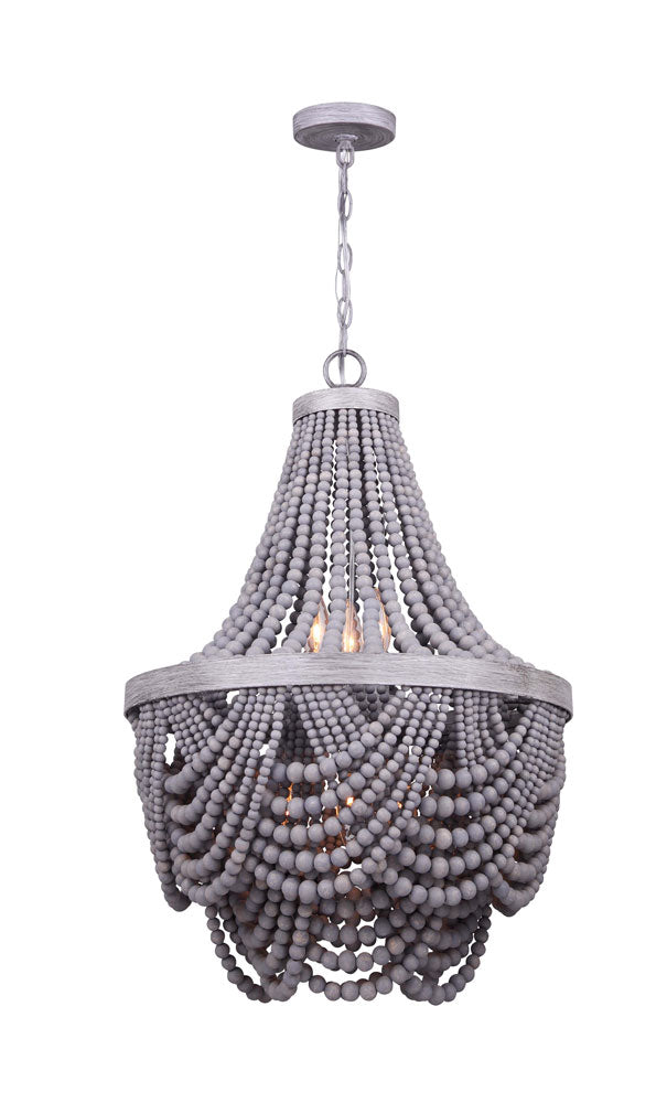 Canarm Kipling ICH1001A06BGY18 Chandelier Light - Gray