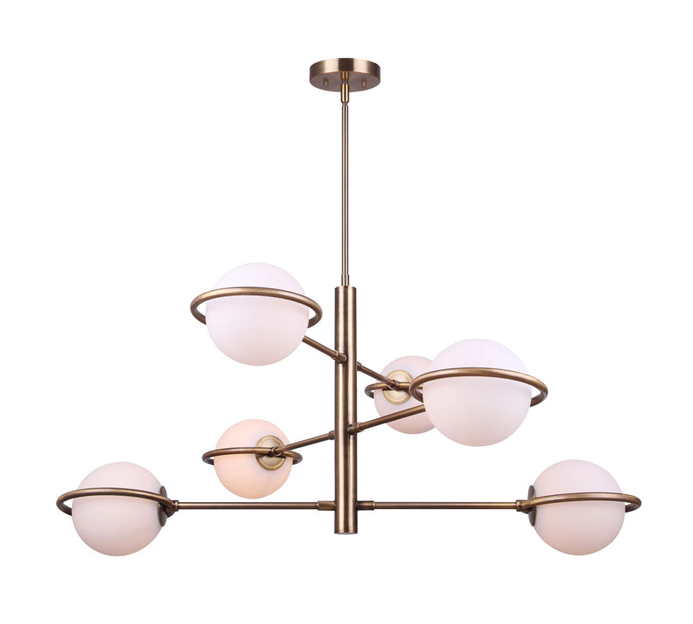 Canarm  ICH1025A06GD9 Chandelier Light - Gold