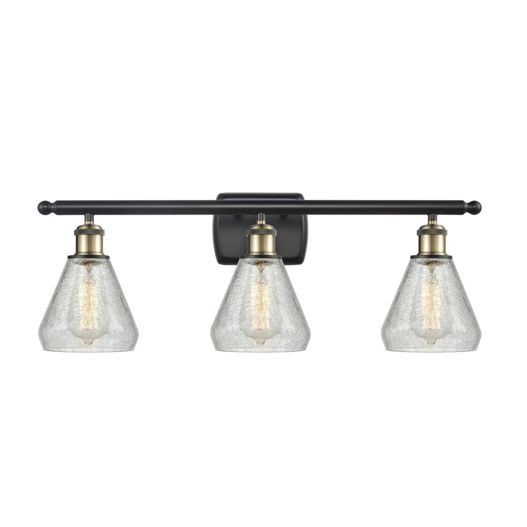 Innovations Ballston 516-3W-BAB-G275 Bath Vanity Light 26 in. wide - Black Antique Brass