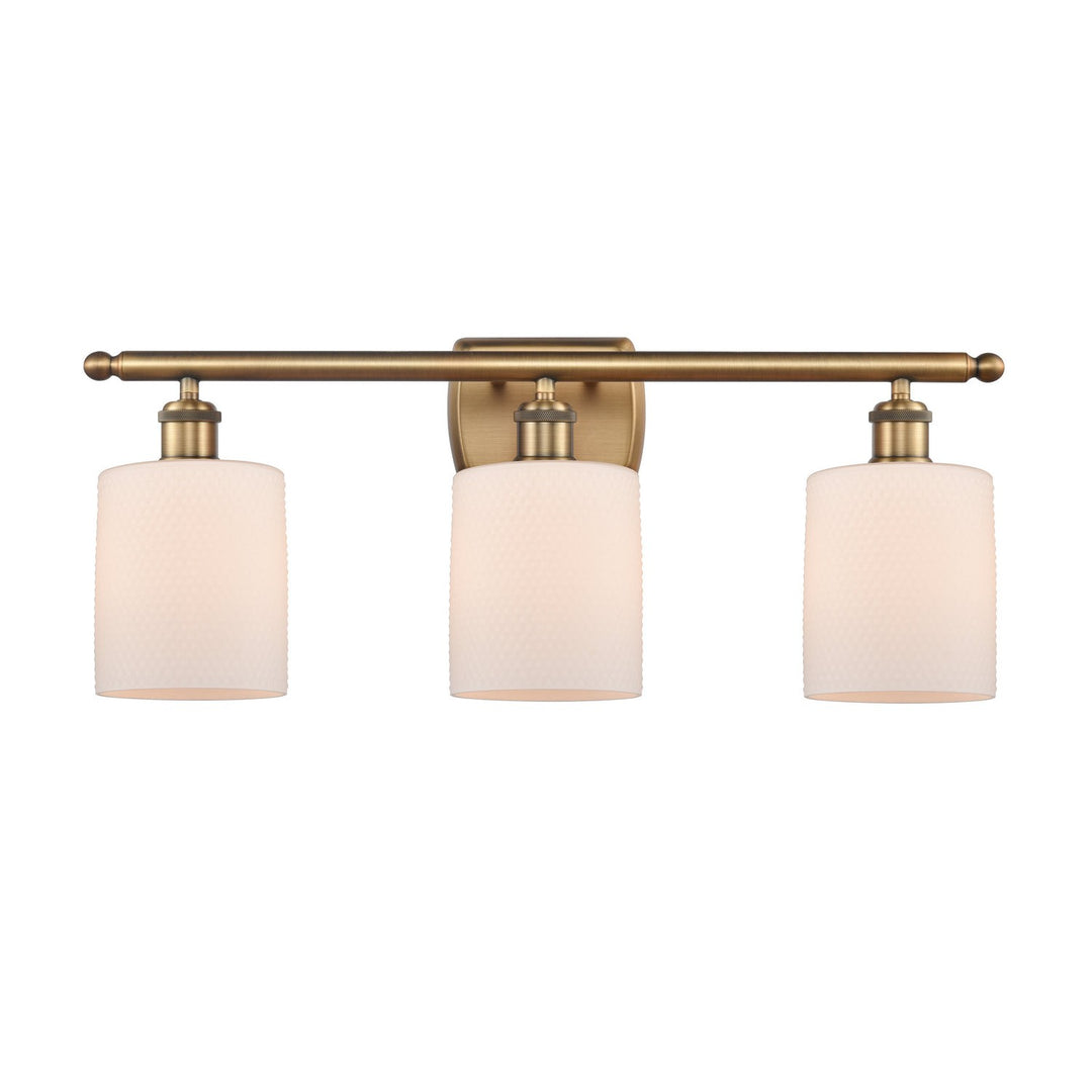Innovations Ballston 516-3W-BB-G111 Bath Vanity Light 26 in. wide - Brushed Brass