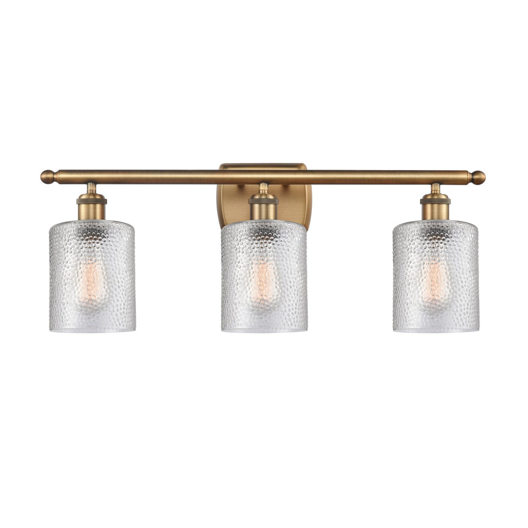 Innovations Ballston 516-3W-BB-G112 Bath Vanity Light 26 in. wide - Brushed Brass