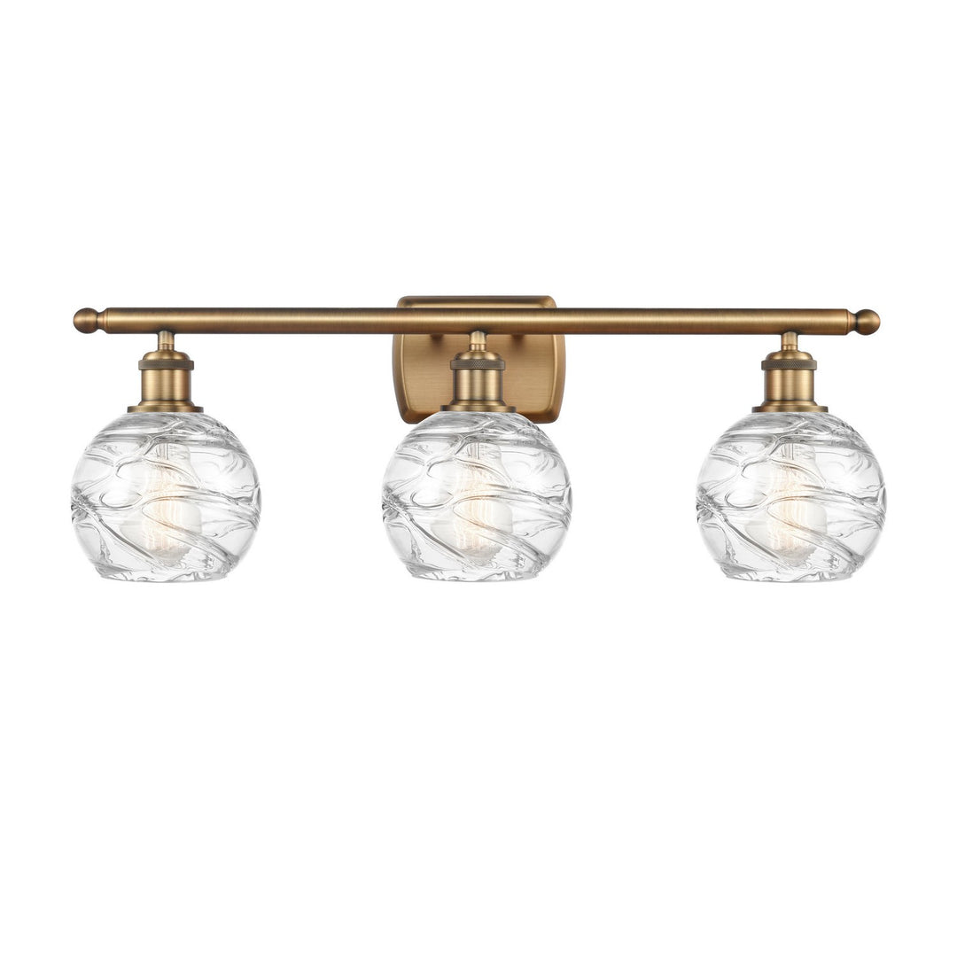 Innovations Ballston 516-3W-BB-G1213-6 Bath Vanity Light 26 in. wide - Brushed Brass