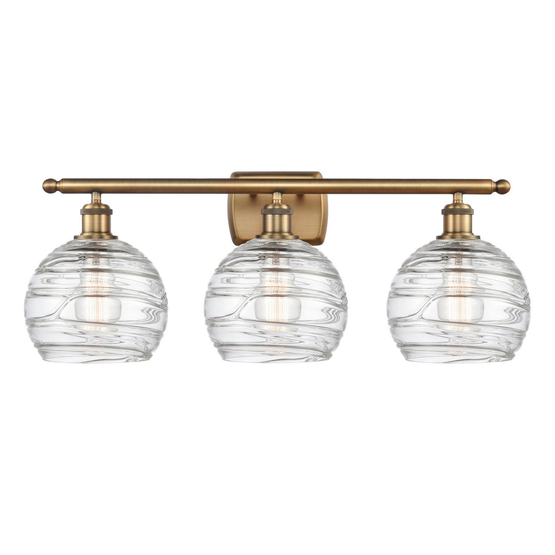 Innovations Ballston 516-3W-BB-G1213-8 Bath Vanity Light 26 in. wide - Brushed Brass