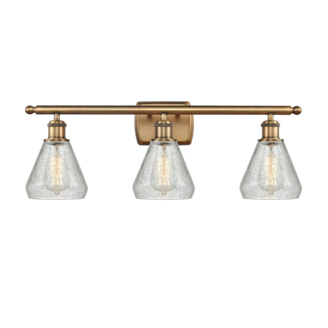 Innovations Ballston 516-3W-BB-G275 Bath Vanity Light 26 in. wide - Brushed Brass
