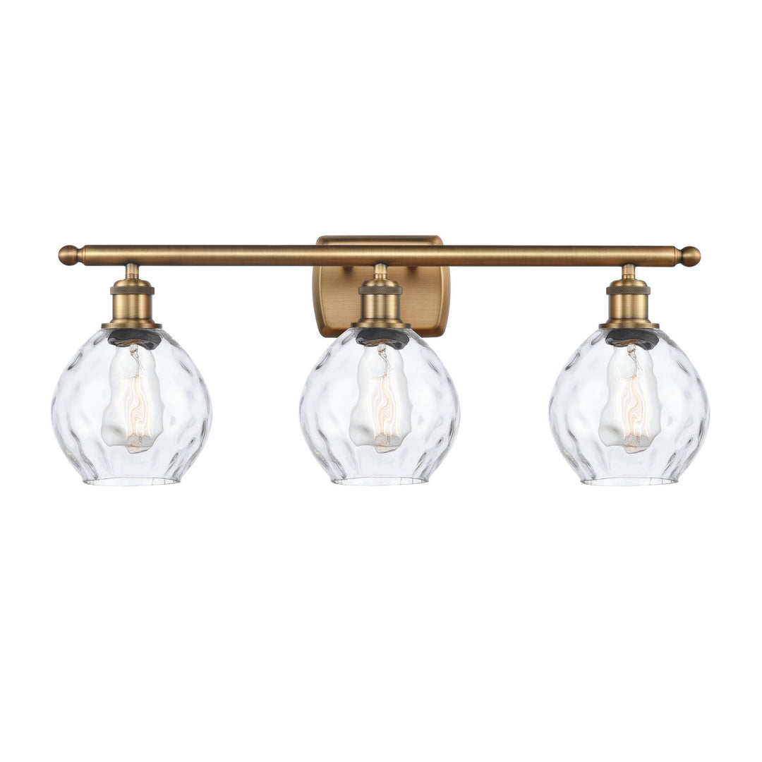 Innovations Ballston 516-3W-BB-G362 Bath Vanity Light 26 in. wide - Brushed Brass