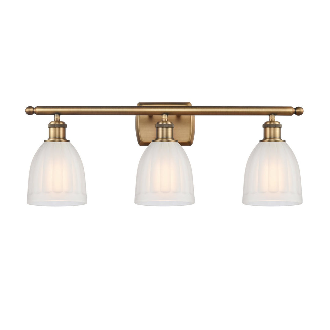 Innovations Ballston 516-3W-BB-G441 Bath Vanity Light 26 in. wide - Brushed Brass