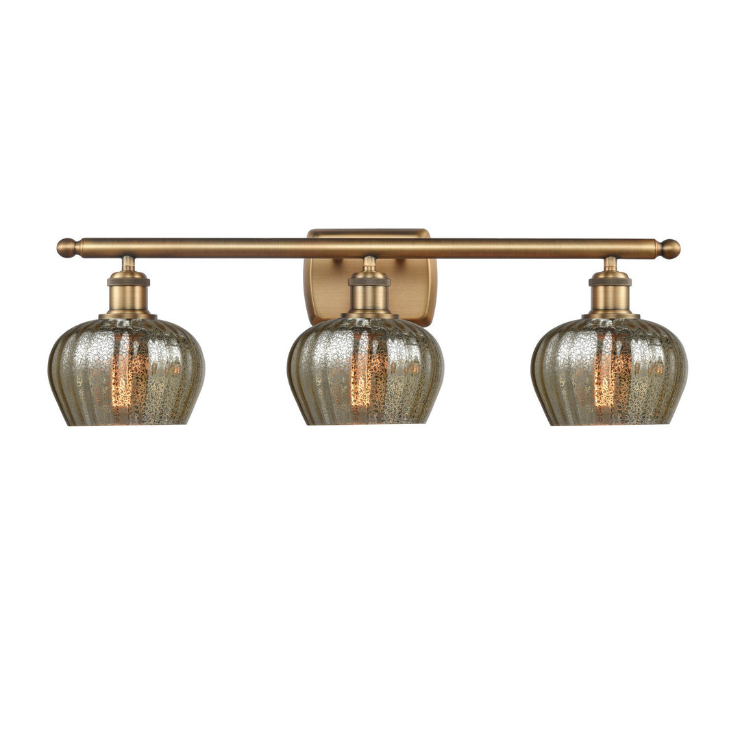 Innovations Ballston 516-3W-BB-G96 Bath Vanity Light 26 in. wide - Brushed Brass