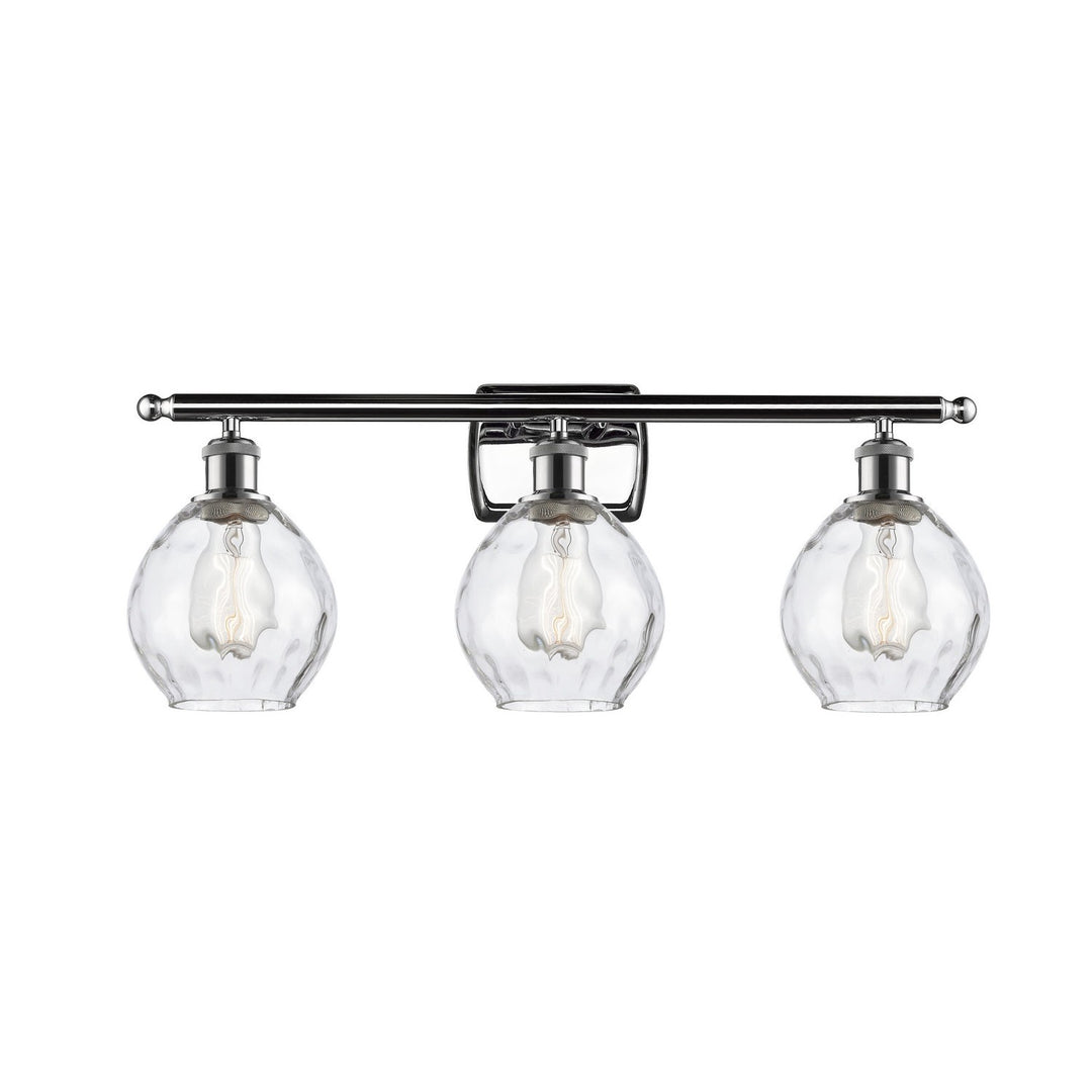 Innovations Ballston 516-3W-PC-G362 Bath Vanity Light 26 in. wide - Polished Chrome