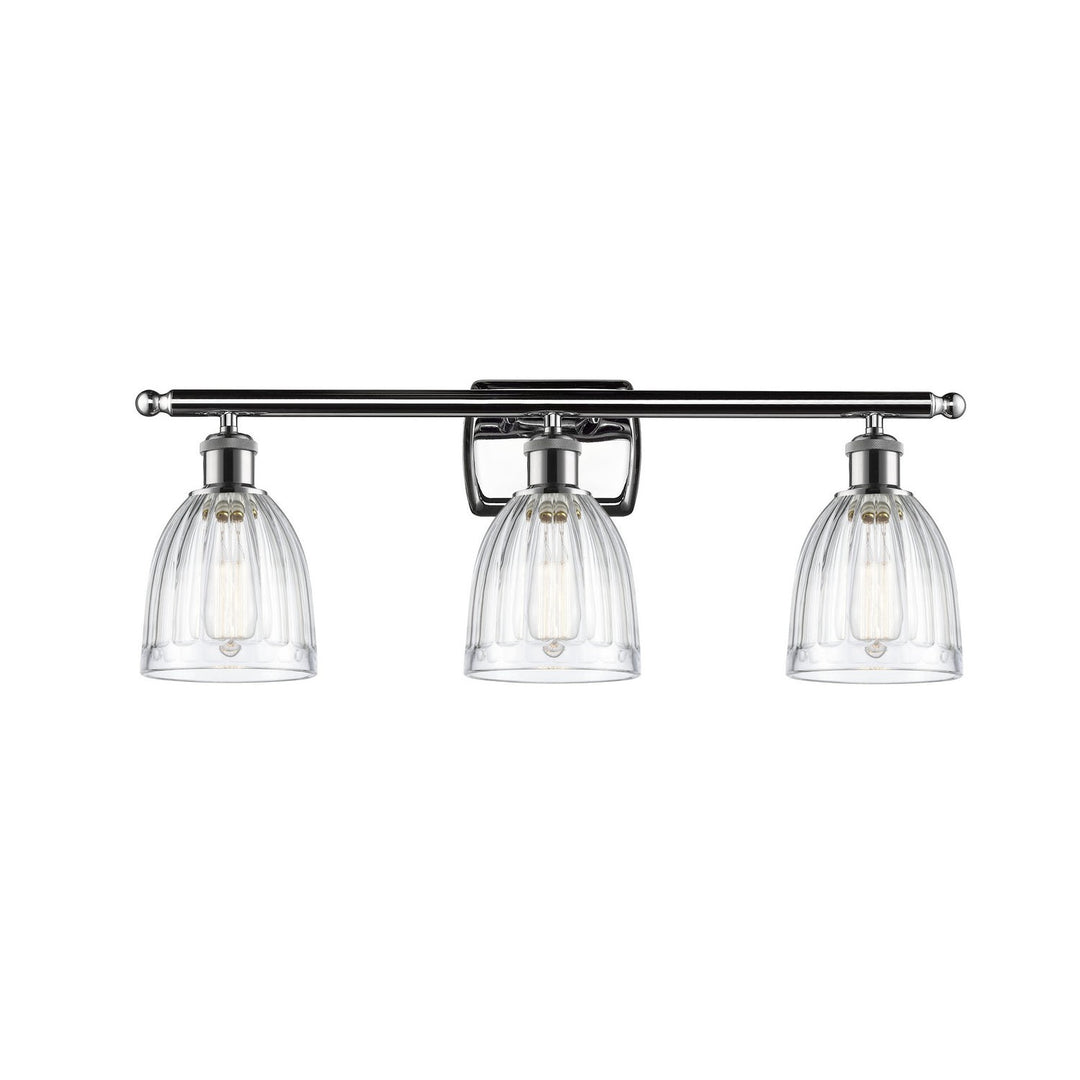 Innovations Ballston 516-3W-PC-G442 Bath Vanity Light 26 in. wide - Polished Chrome