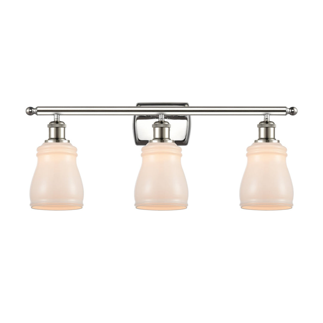 Innovations Ballston 516-3W-PN-G391 Bath Vanity Light 26 in. wide - Polished Nickel