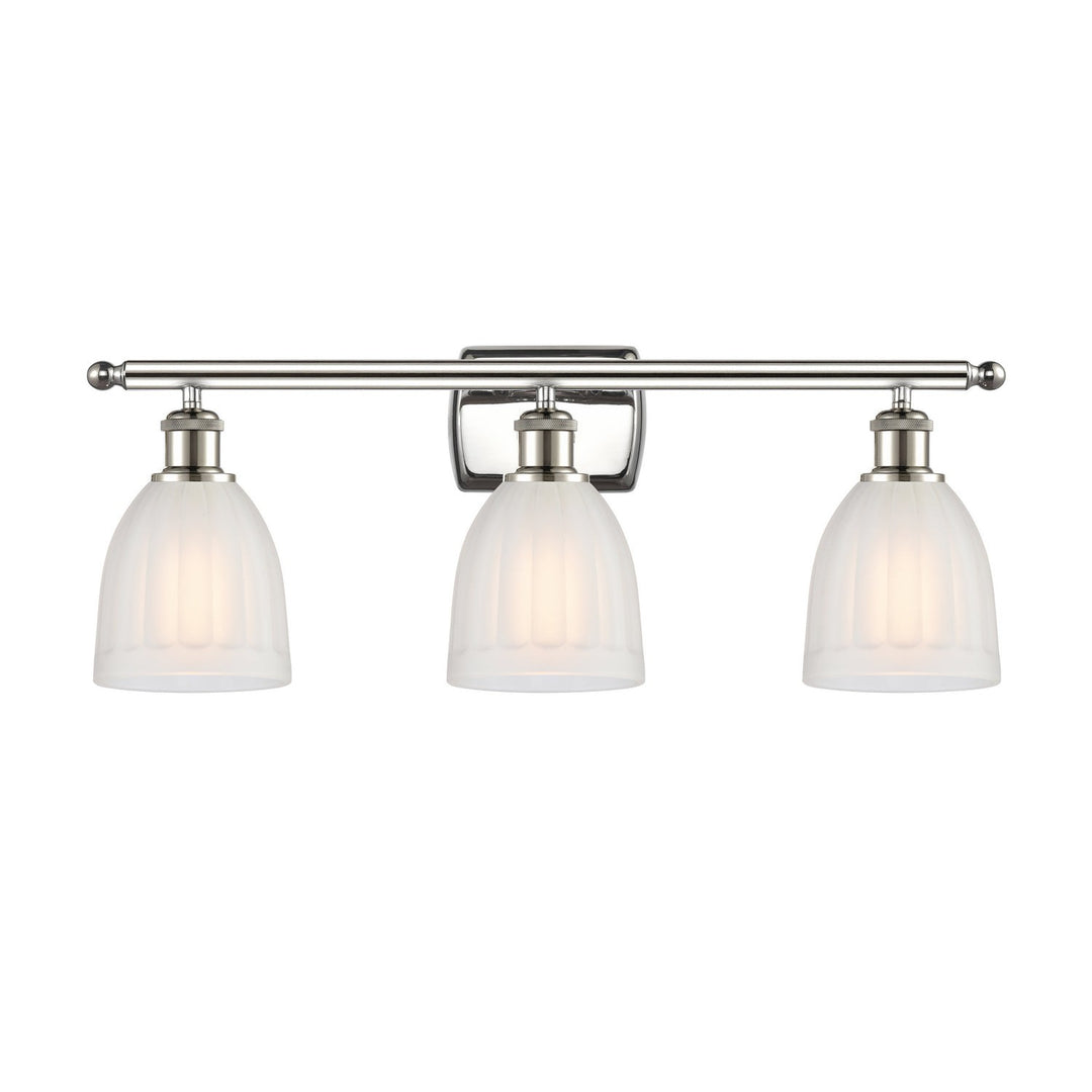 Innovations Ballston 516-3W-PN-G441 Bath Vanity Light 26 in. wide - Polished Nickel