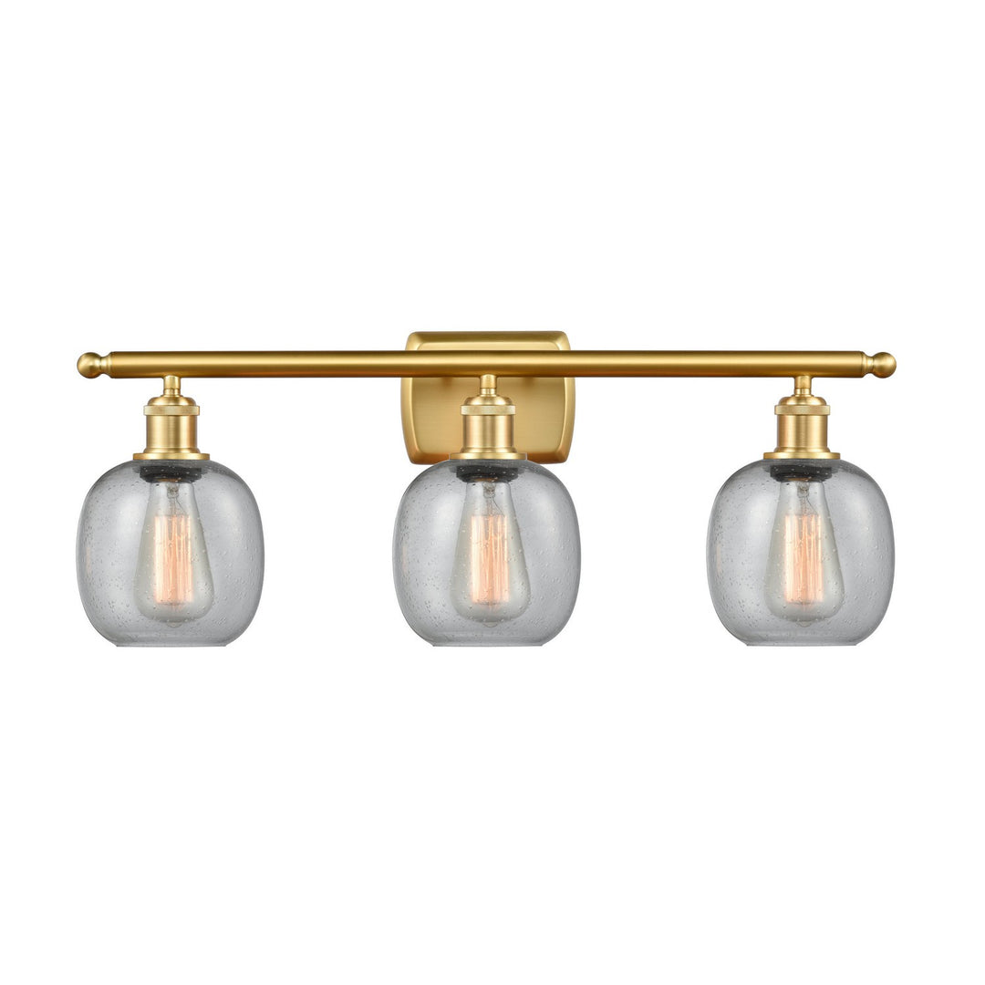 Innovations Ballston 516-3W-SG-G104 Bath Vanity Light 26 in. wide - Satin Gold