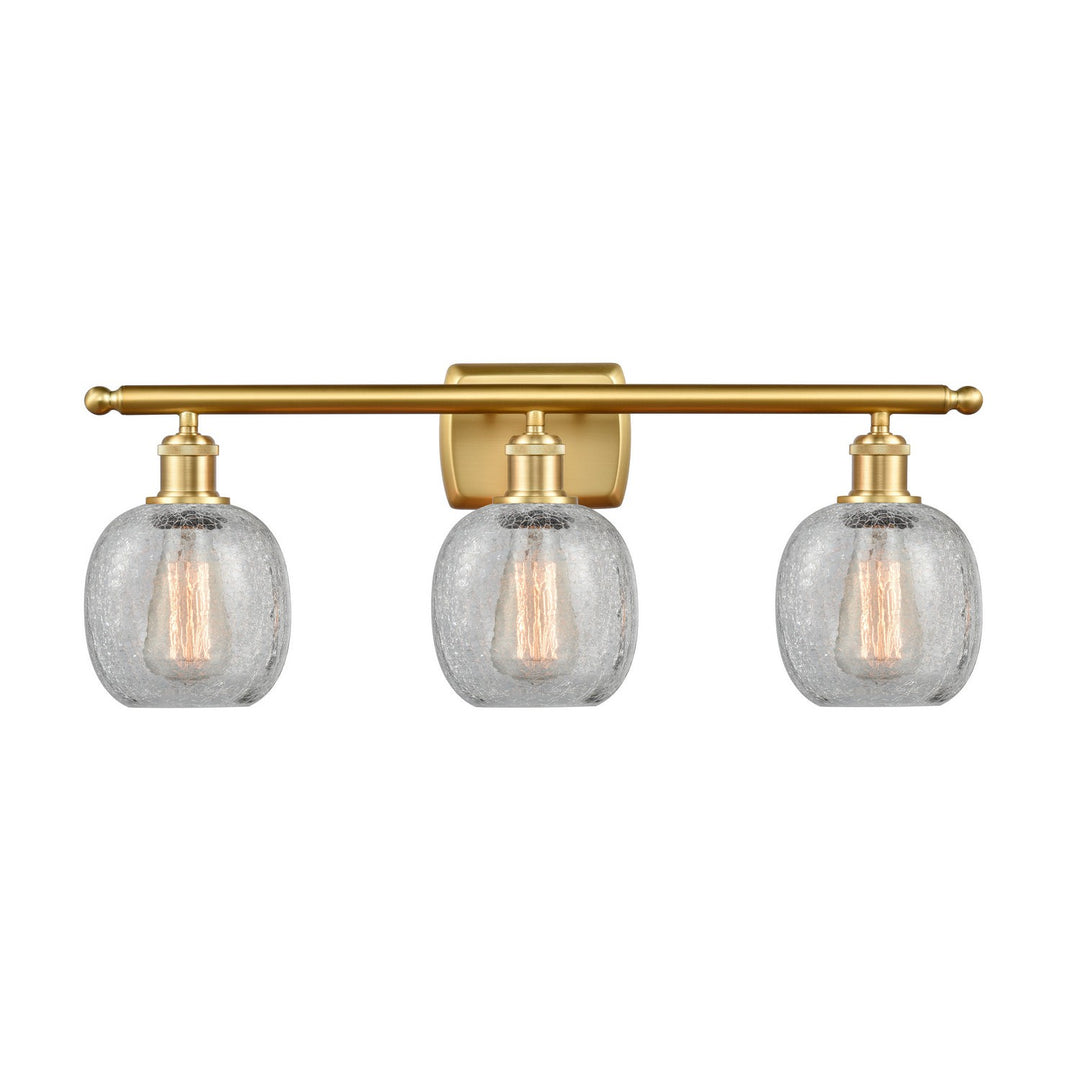 Innovations Ballston 516-3W-SG-G105 Bath Vanity Light 26 in. wide - Satin Gold