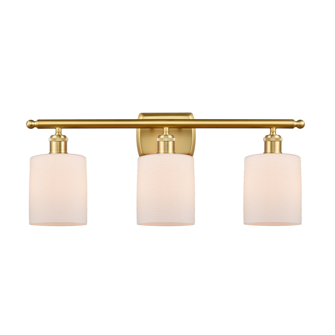 Innovations Ballston 516-3W-SG-G111 Bath Vanity Light 26 in. wide - Satin Gold