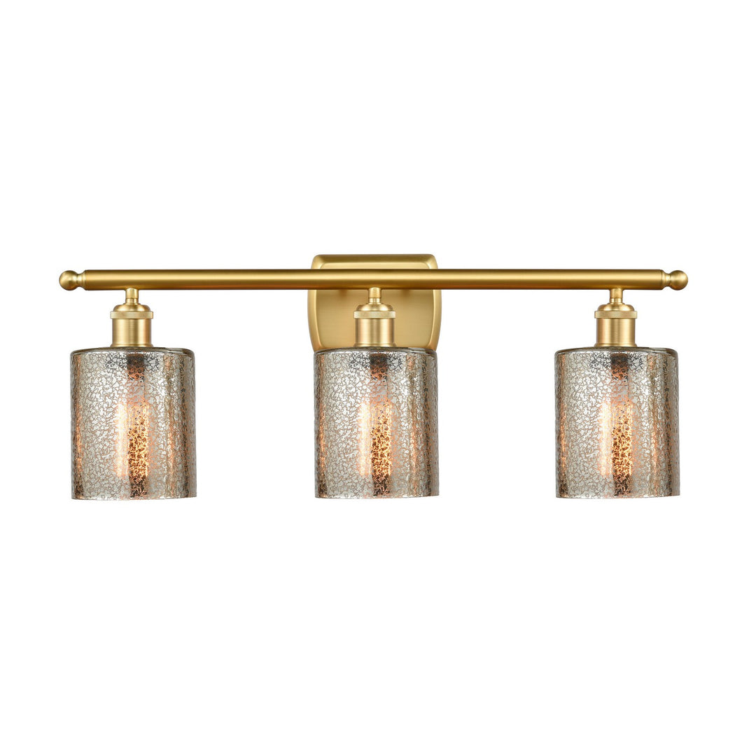 Innovations Ballston 516-3W-SG-G116 Bath Vanity Light 26 in. wide - Satin Gold