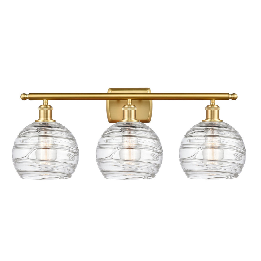 Innovations Ballston 516-3W-SG-G1213-8 Bath Vanity Light 26 in. wide - Satin Gold