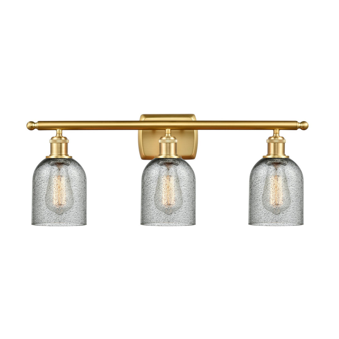 Innovations Ballston 516-3W-SG-G257 Bath Vanity Light 26 in. wide - Satin Gold