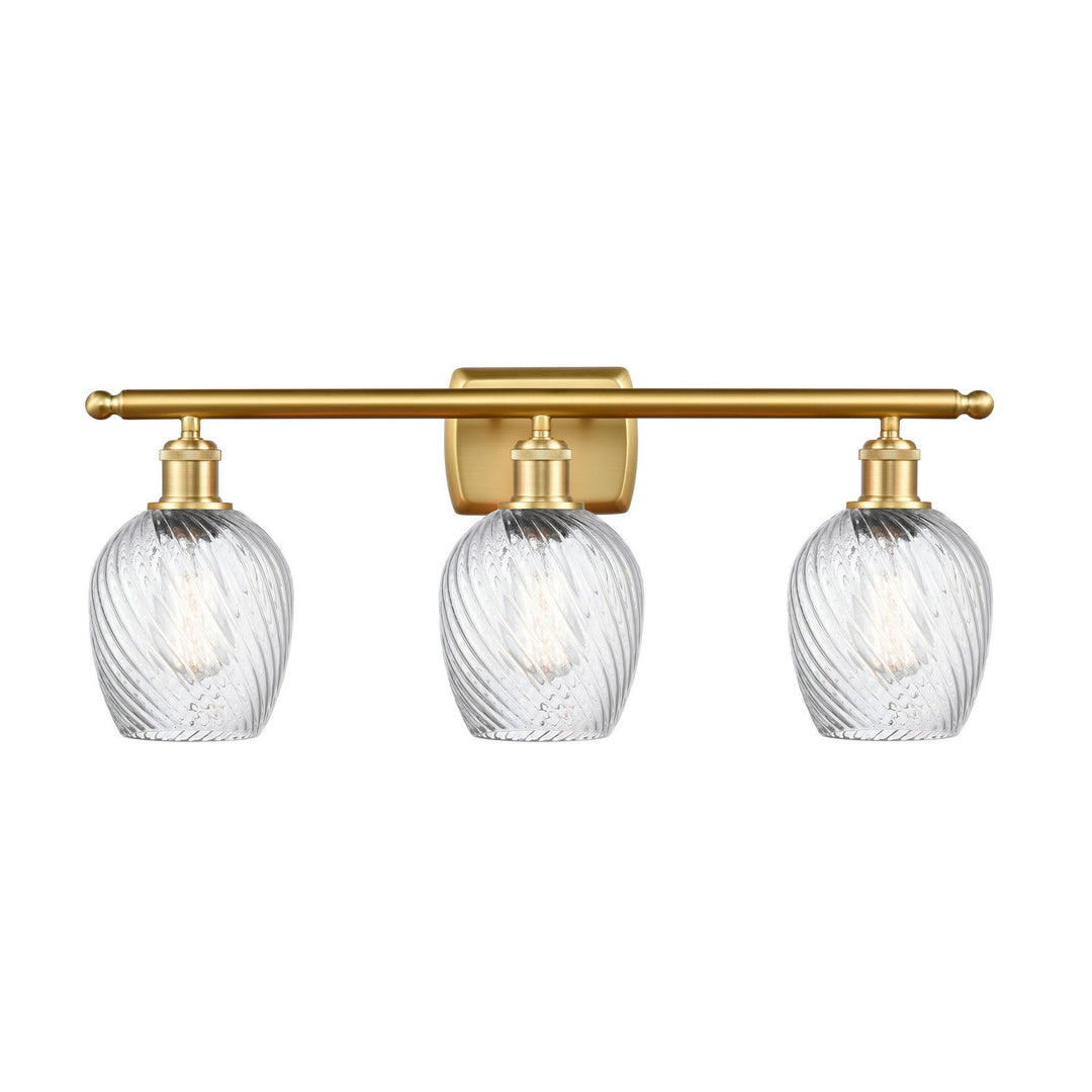 Innovations Ballston 516-3W-SG-G292 Bath Vanity Light 26 in. wide - Satin Gold