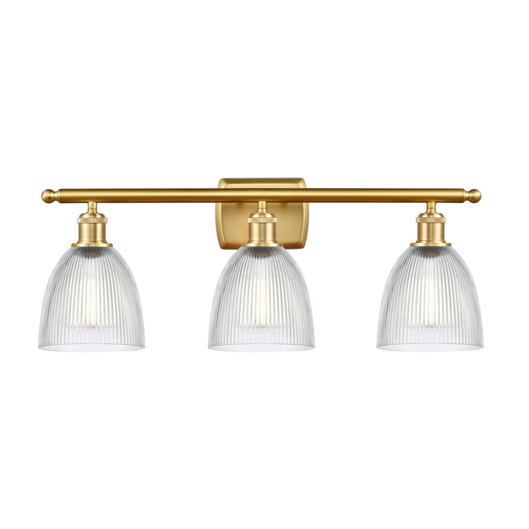 Innovations Ballston 516-3W-SG-G382 Bath Vanity Light 26 in. wide - Satin Gold