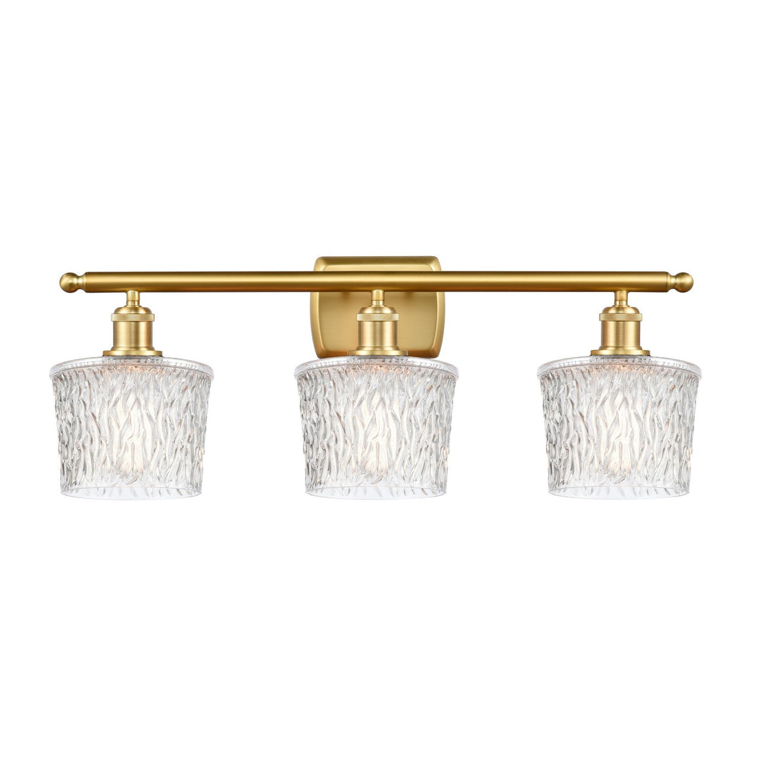 Innovations Ballston 516-3W-SG-G402 Bath Vanity Light 26 in. wide - Satin Gold