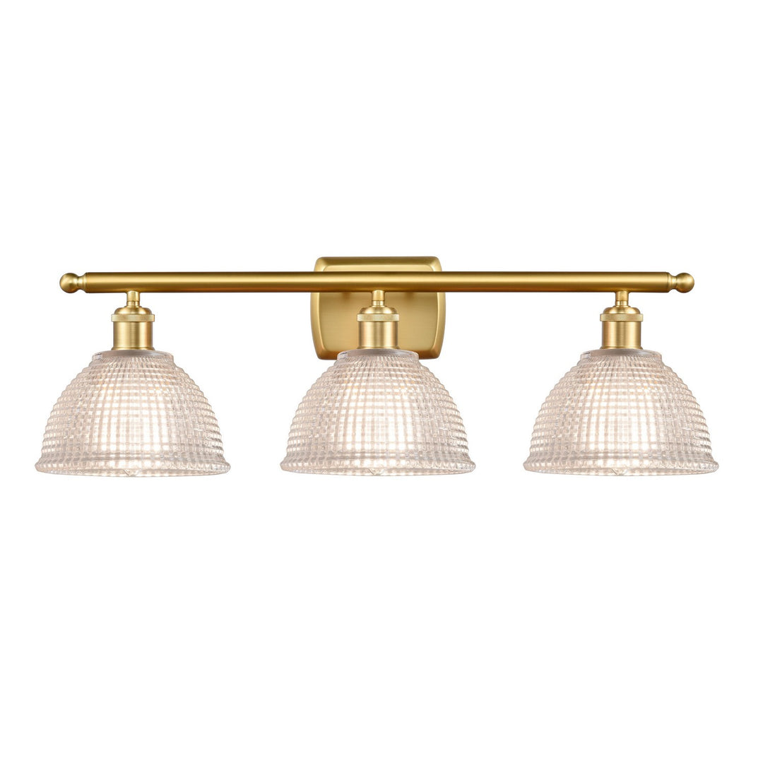 Innovations Ballston 516-3W-SG-G422 Bath Vanity Light 26 in. wide - Satin Gold