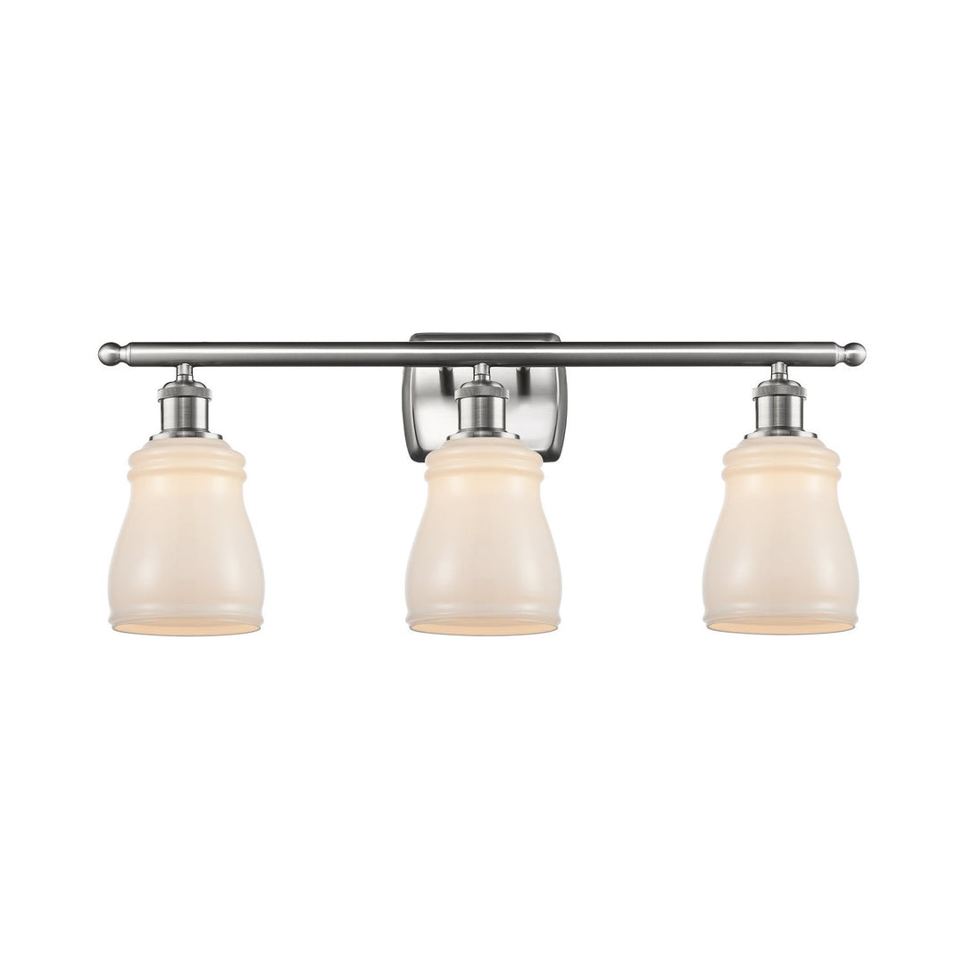 Innovations Ballston 516-3W-SN-G391 Bath Vanity Light 26 in. wide - Brushed Satin Nickel