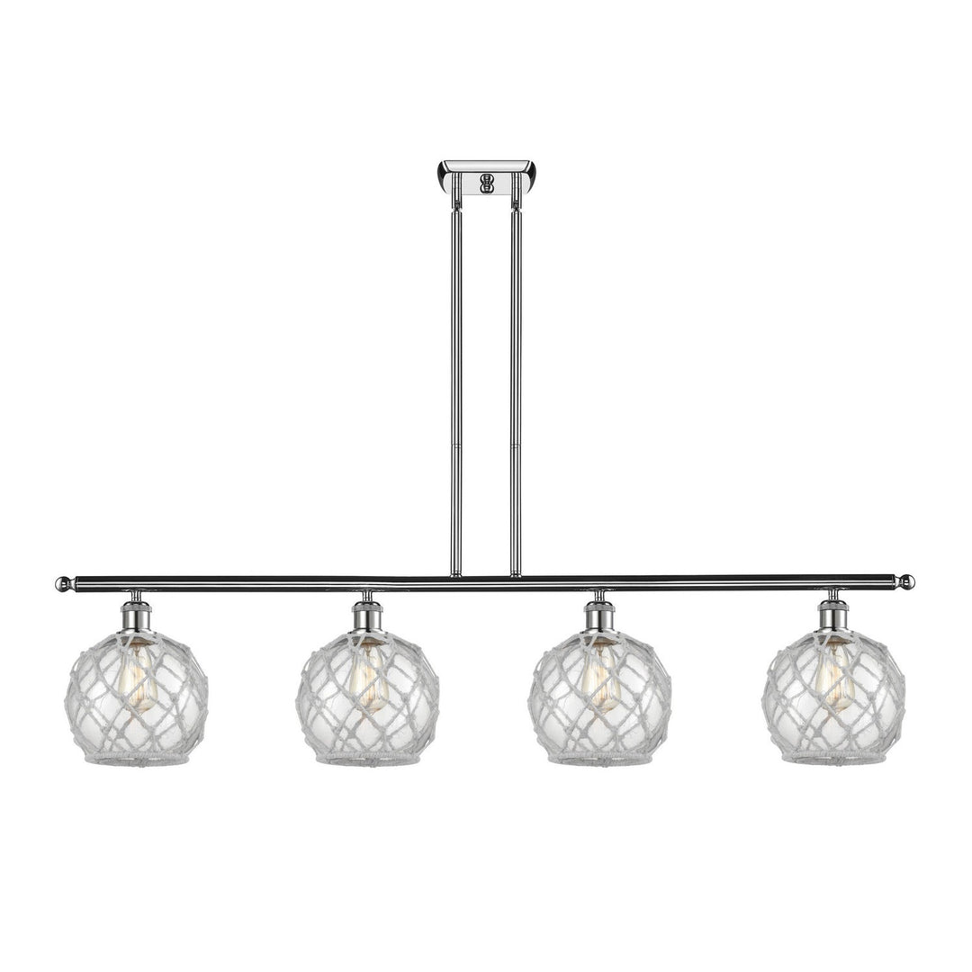 Innovations Ballston 516-4I-PC-G122-8RW Pendant Light - Polished Chrome