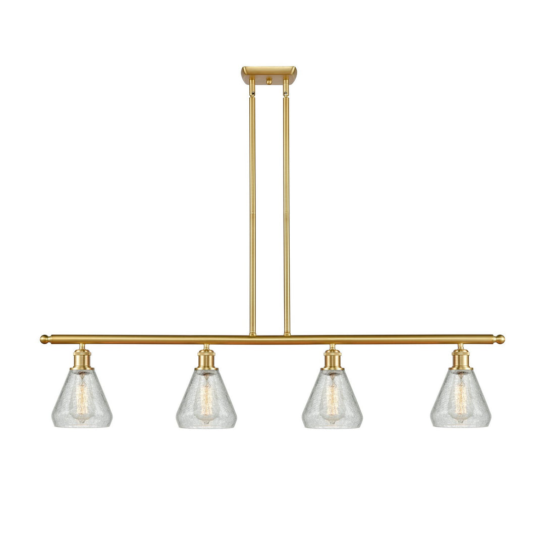 Innovations Ballston 516-4I-SG-G275 Pendant Light - Satin Gold
