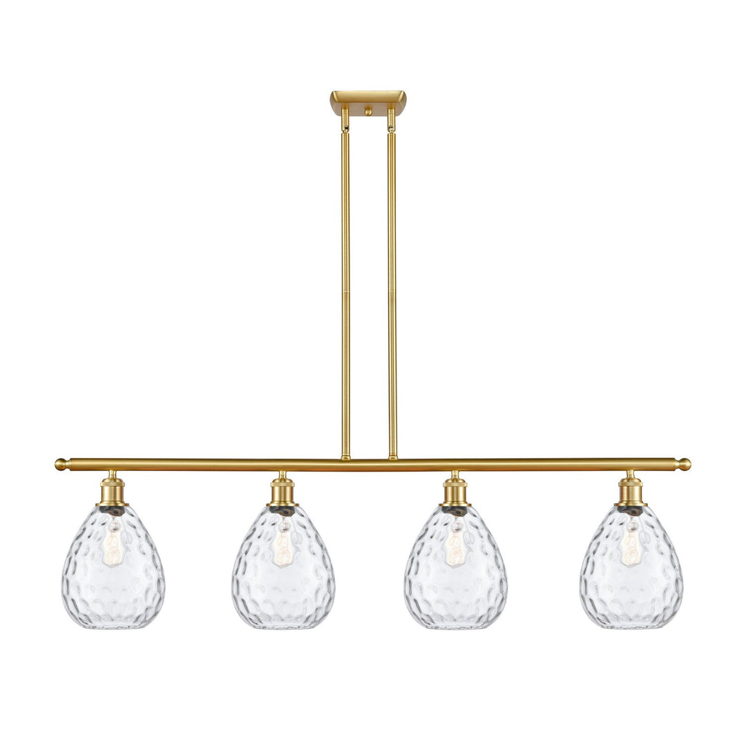 Innovations Ballston 516-4I-SG-G372 Pendant Light - Satin Gold