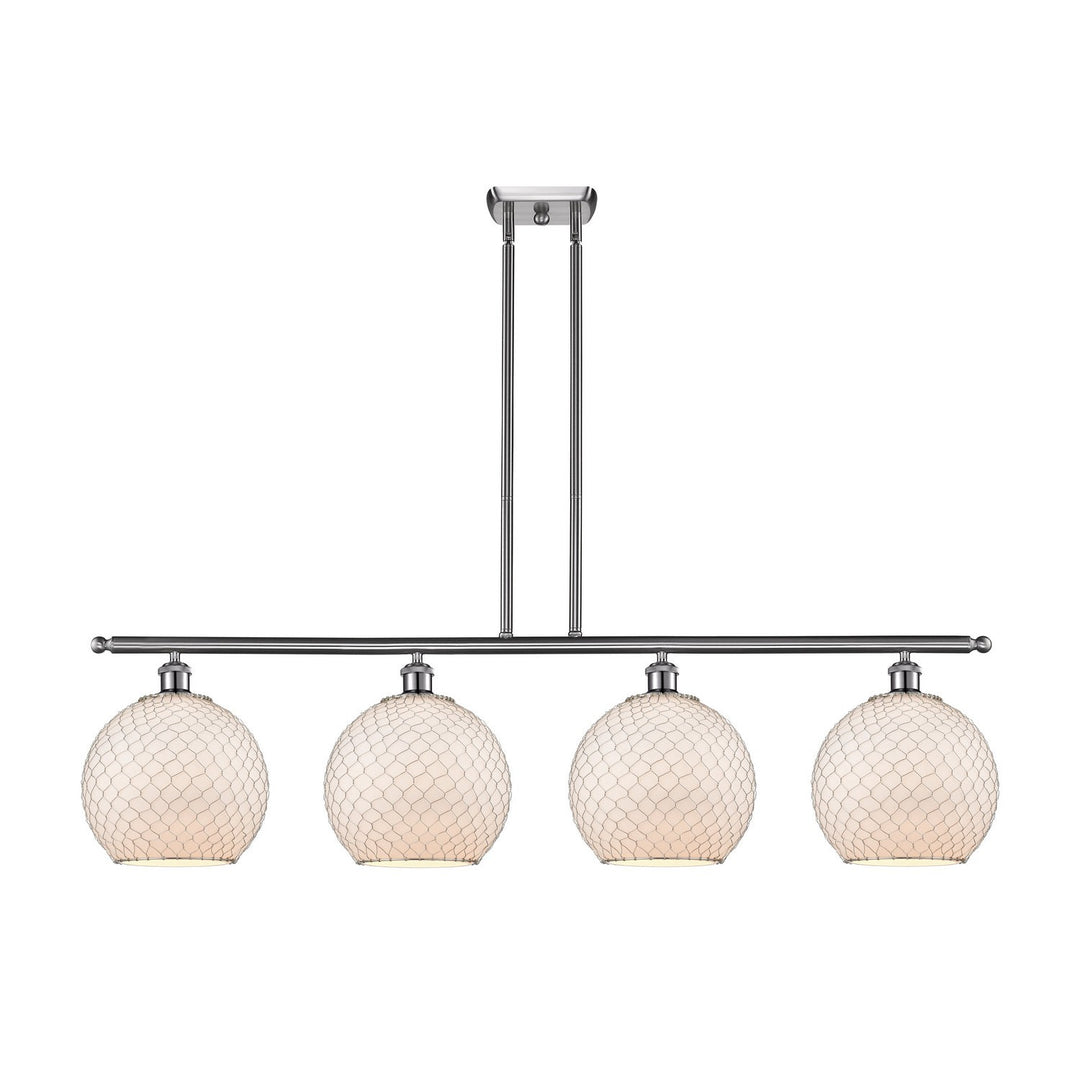 Innovations Ballston 516-4I-SN-G121-10CSN Pendant Light - Brushed Satin Nickel