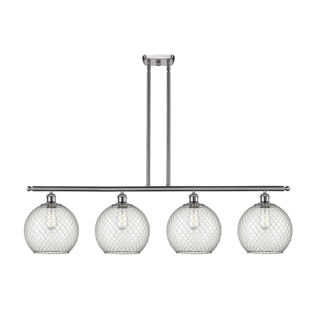 Innovations Ballston 516-4I-SN-G122-10CSN Pendant Light - Brushed Satin Nickel