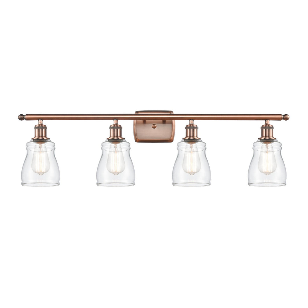 Innovations Ballston 516-4W-AC-G392 Bath Vanity Light 36 in. wide - Antique Copper